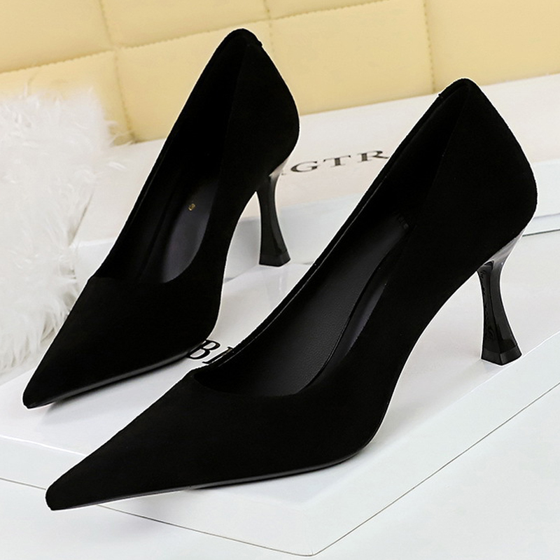 Shoe Tree - BIGTREE Scarpe in pelle scamosciata nera