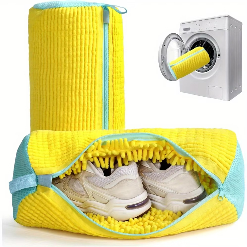 Sneaker Protector - Sacchetto per Lavaggio Scarpe Anti-Deformazione, Riutilizzabile,