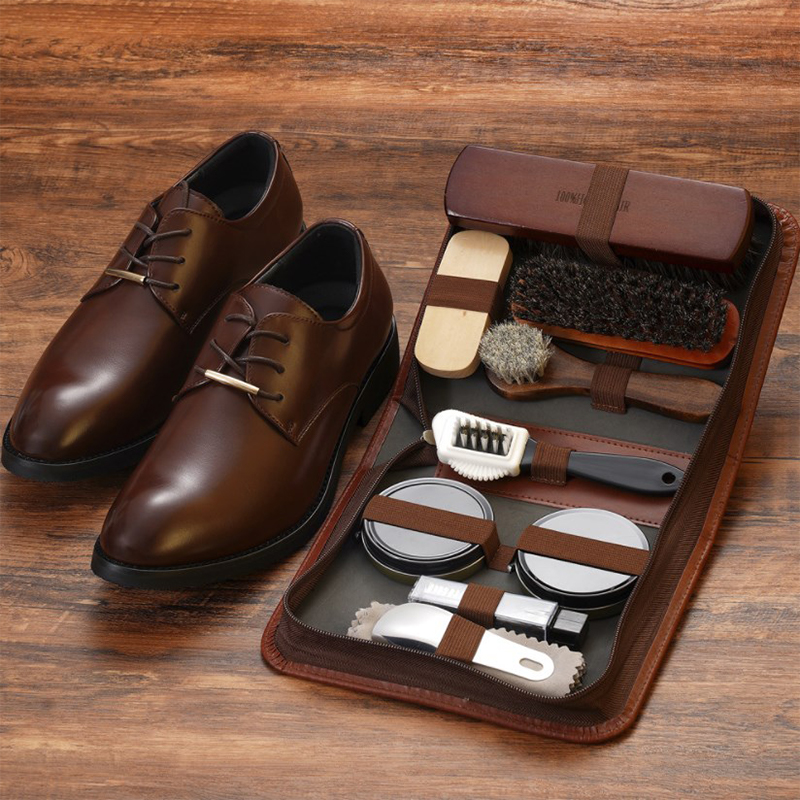Set di spazzole per scarpe Hor - Leather Shoe Polish recensione e prezzo